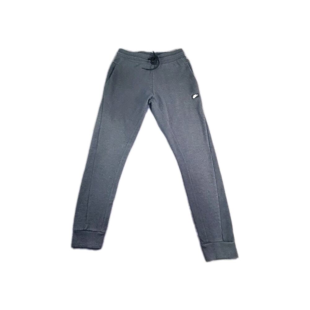 NIKE Club Fleece Joggers Sz S Knit Sweatpants Men's Charcoal 928493-010 C29